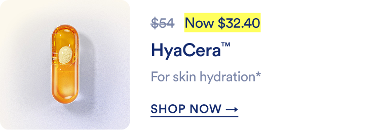 HyaCera™ | Original price $54, Now $32.40