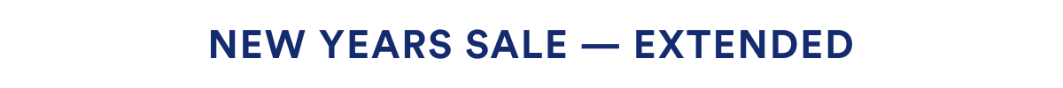NEW YEARS SALE - EXTENDED