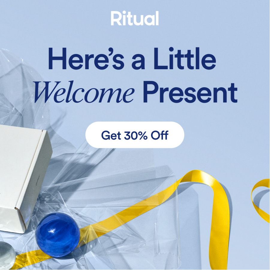 Ritual | Here's a Little Welcome Present | Get 30% Off